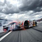Hamlin perde 60ª vitória após contato com Bubba Wallace na reta final