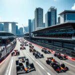 Leclerc e Norris se envolvem em colisão nos treinos em Singapura