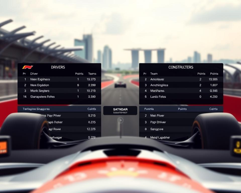 classificação pilotos equipes