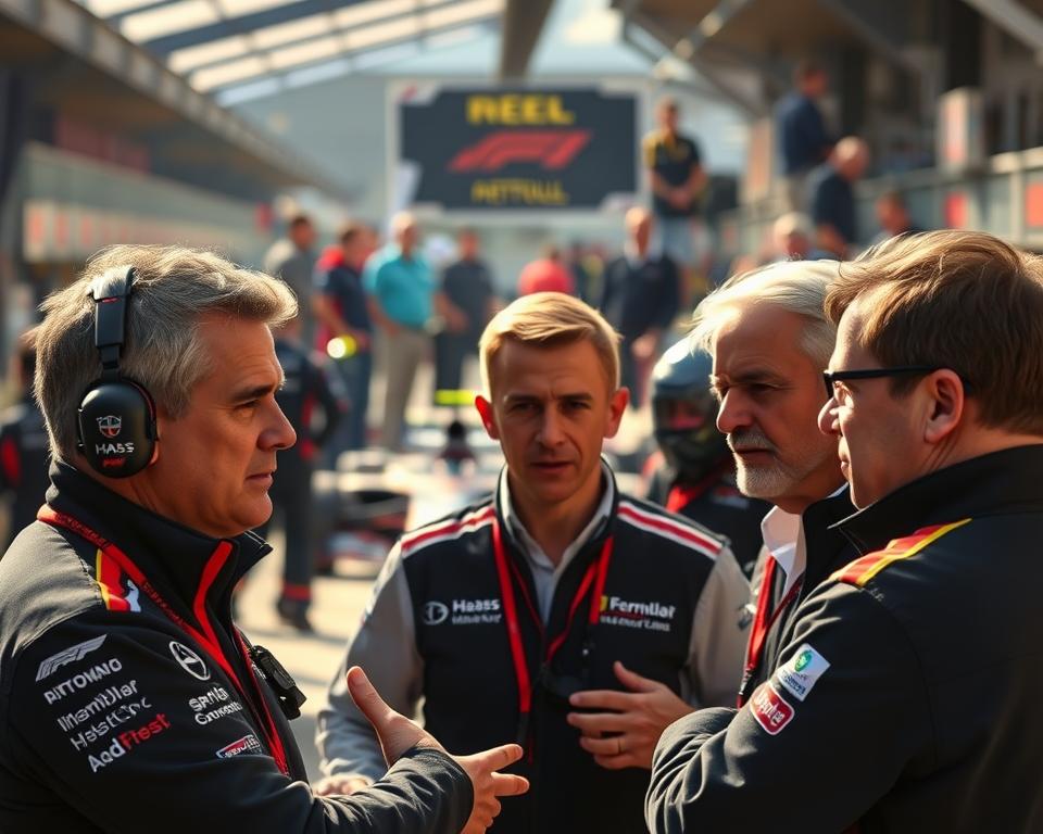 reação das equipes